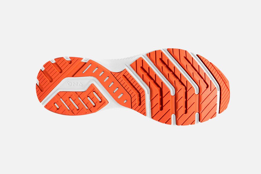 Brooks Indonesia Launch 8 Road Running Shoes Mens - Blue/Orange - 80CUFMBIY